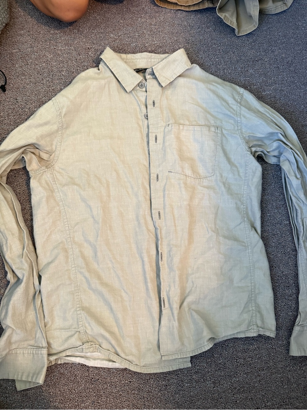 Arc'teryx grey Casual Button-Down Shirt